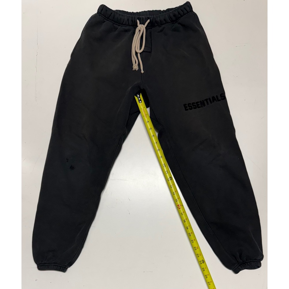 Fear of God Essentialsโ Sweatpants Mens Small Fleece Joggers Distressing on back